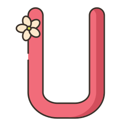 Letter u icon