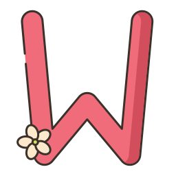 Letter w icon