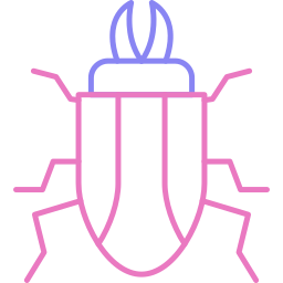 Stag beetle icon