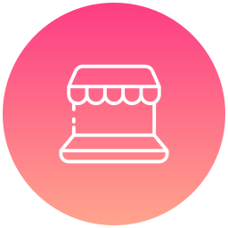 Online shop icon