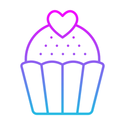 cupcake icoon