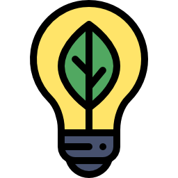 Green energy icon