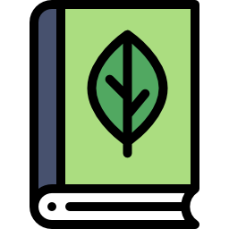 libro de ecología icono