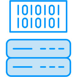 Binary code icon