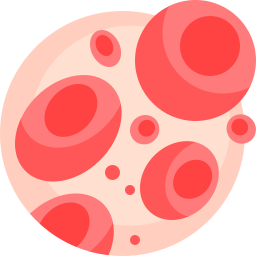 des globules rouges Icône