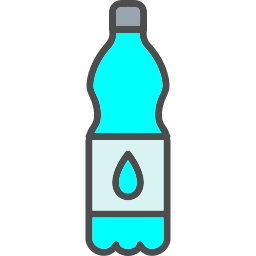 botella de agua icono