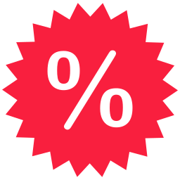 percentage icoon