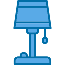 lampada da pavimento icona