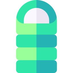 Sleeping bag icon