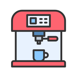 Coffee machine icon