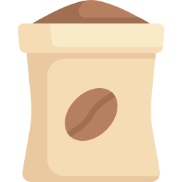 Coffee bag icon