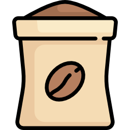 Coffee bag icon