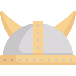 Шлем викинга иконка