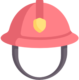 Шлем пожарного иконка
