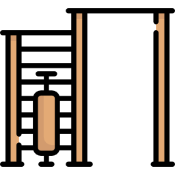bar della palestra icona