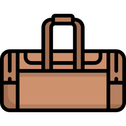 Sport bag icon