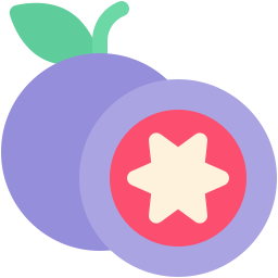 pomme étoile Icône