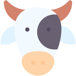 vaca icono