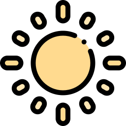 soleil Icône