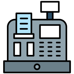 caja registradora icono