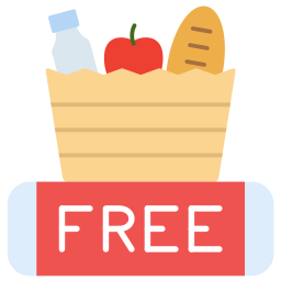 cibo gratis icona