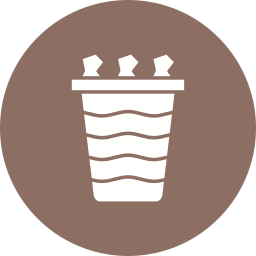 Trash can icon