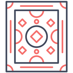 alfombra icono