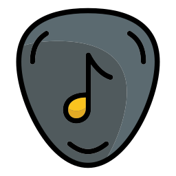 Guitar pick icon