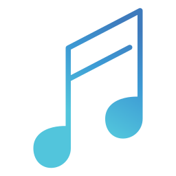 Musical note icon