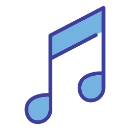 Musical note icon