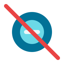 No cash icon