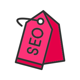 etiqueta de seo Ícone