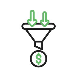 Sales funnel icon