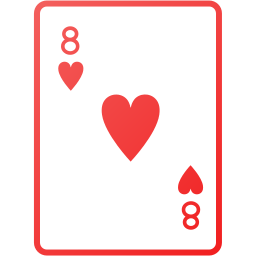 tarjeta de corazón icono