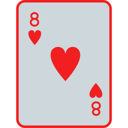 Heart card icon