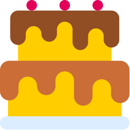 Birthday cake icon