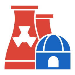 Nuclear plant icon