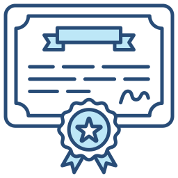 certificado icono