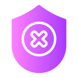 No protection icon