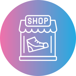 loja de calçados Ícone