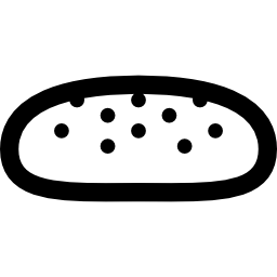 pão de aveia Ícone