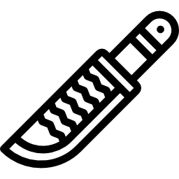 Knife in sheath icon