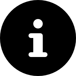 bouton d'information Icône