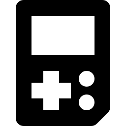 consola de video portátil icono