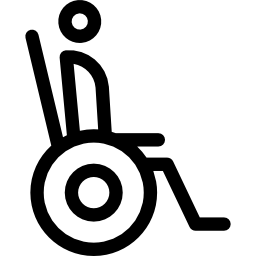paraplégique Icône