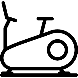 bicicleta de exercício Ícone