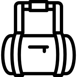 bolsa de entrenamiento icono