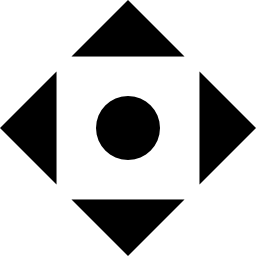 alinear símbolo icono