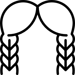 三つ編みウィッグ icon