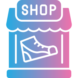 Shoe shop icon